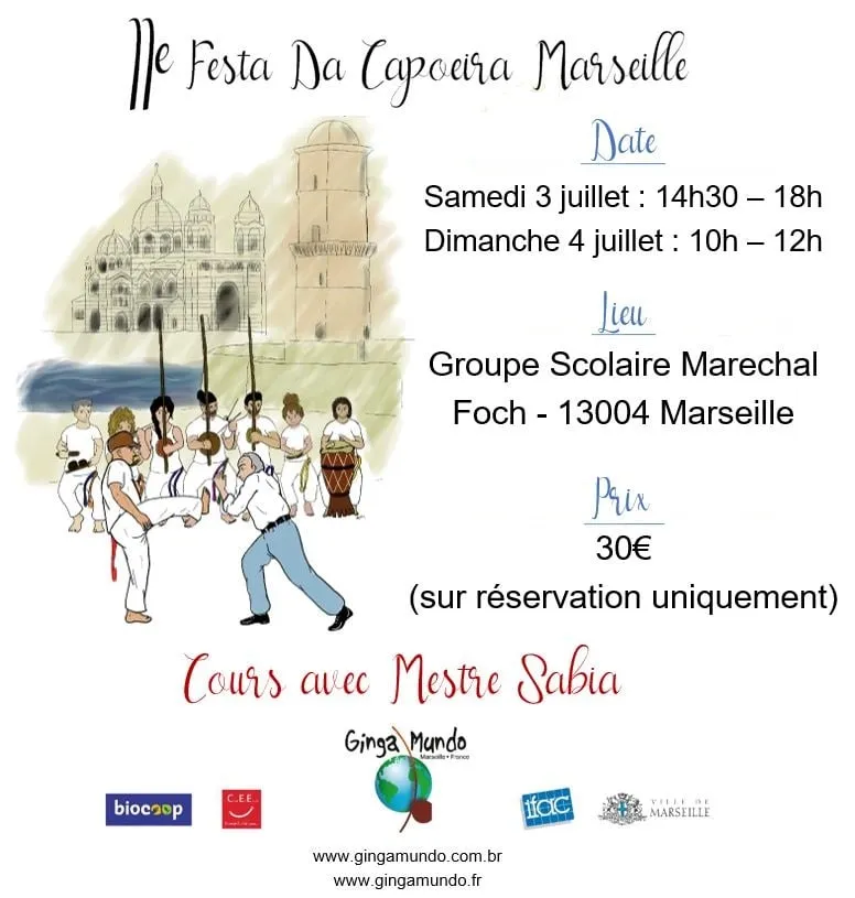 Festa da Capoeira - 2021 - Événement de Capoeira à Marseille