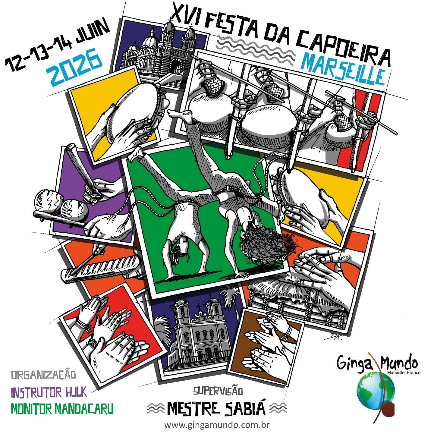 Festa da Capoeira - 2026 - Événement de Capoeira à Marseille